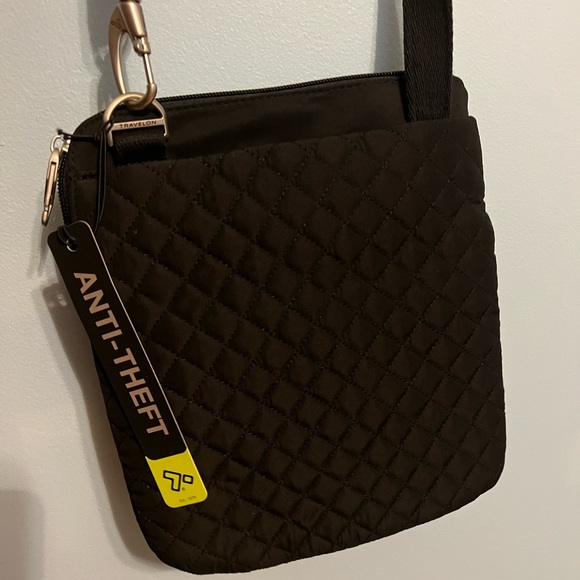 Travelon BOHO Anti-Theft Black Crossbody - Picture 8 of 11